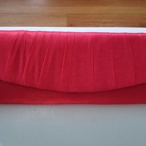 Red Clutch Purse